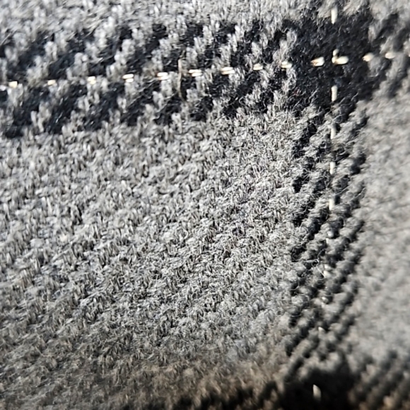 Gap Tartan Style Cotton Grey and Black Plaid Mini Skirt - Picture 11 of 11